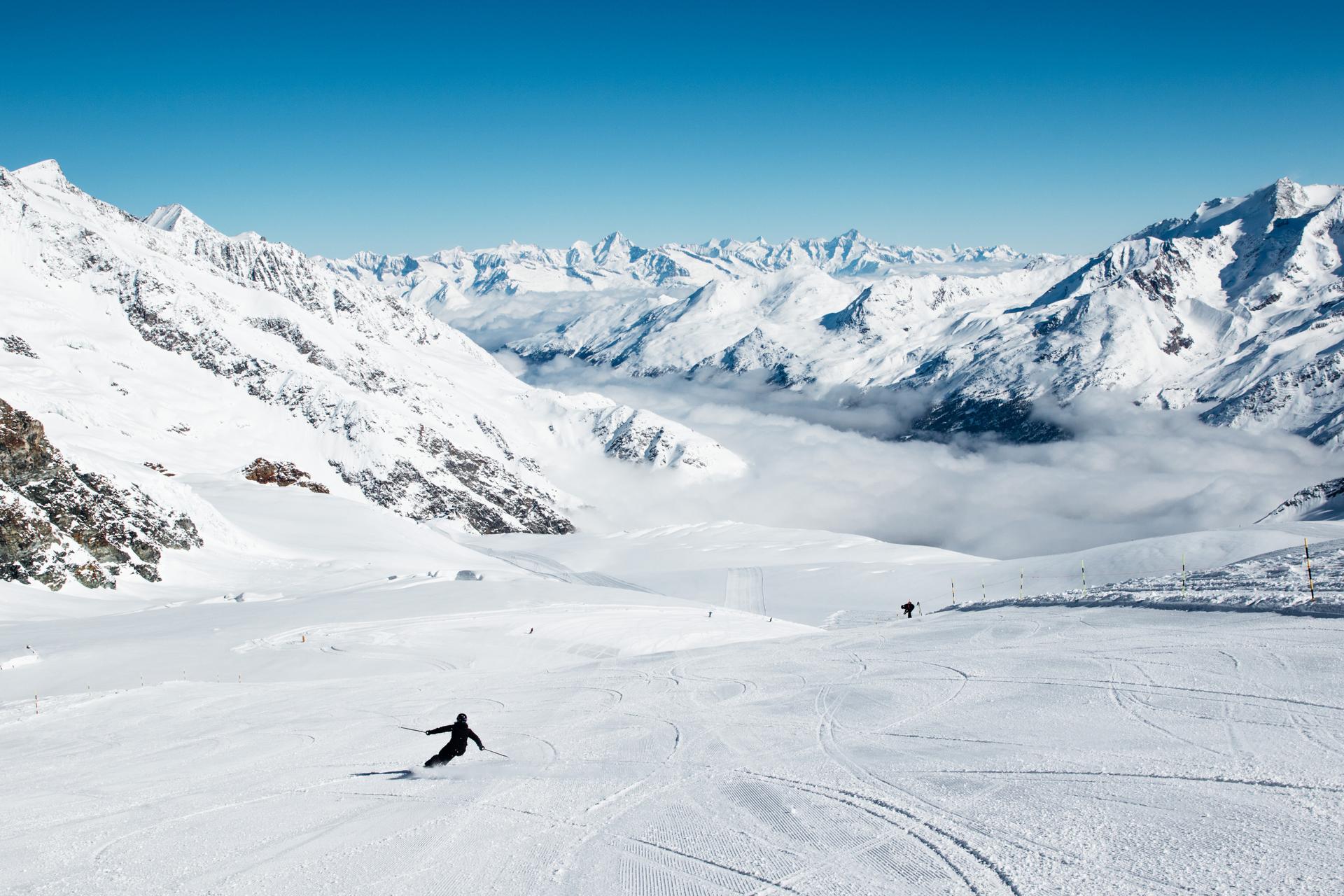 A superb ski location