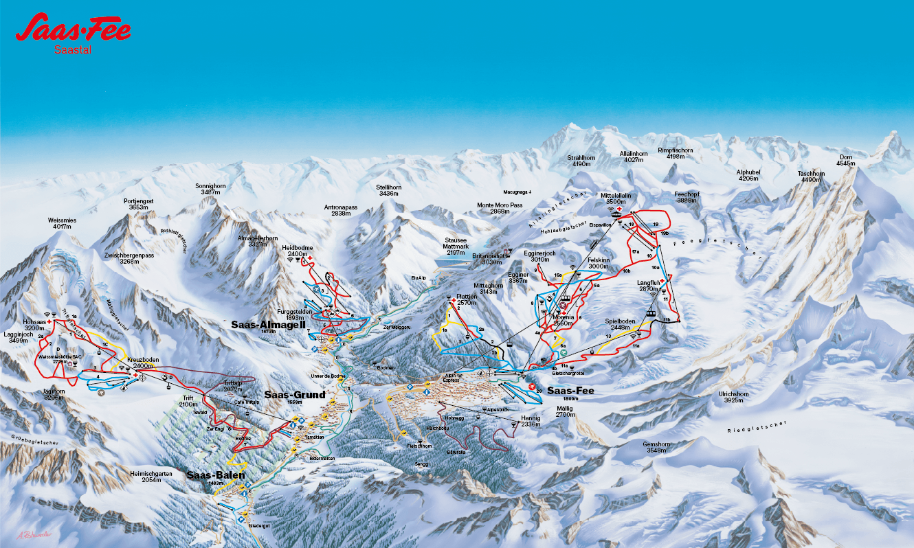 Piste Map