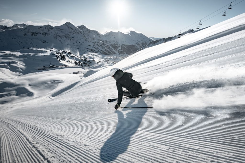 A 3 Skifahrerin Obertauern Custom