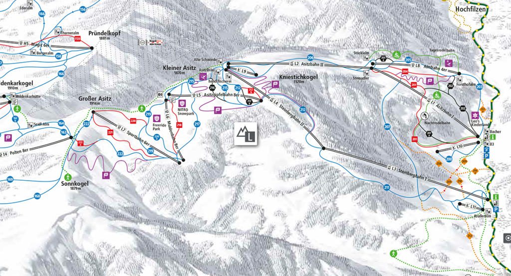 2021 22 Skimap Leogang