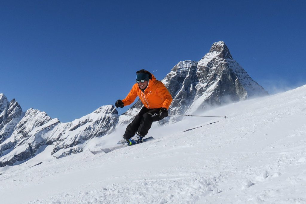 VALLE DAOSTA Sciatore Cervinia foto Enrico Romanzi 0770