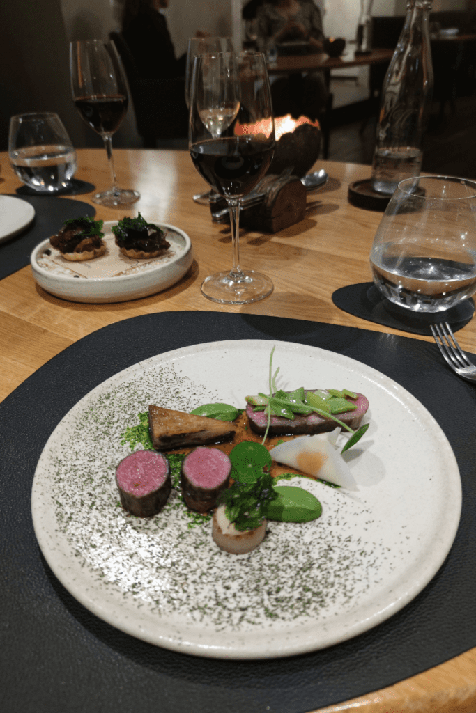 8 course tasting menu at Hipping Hall 2