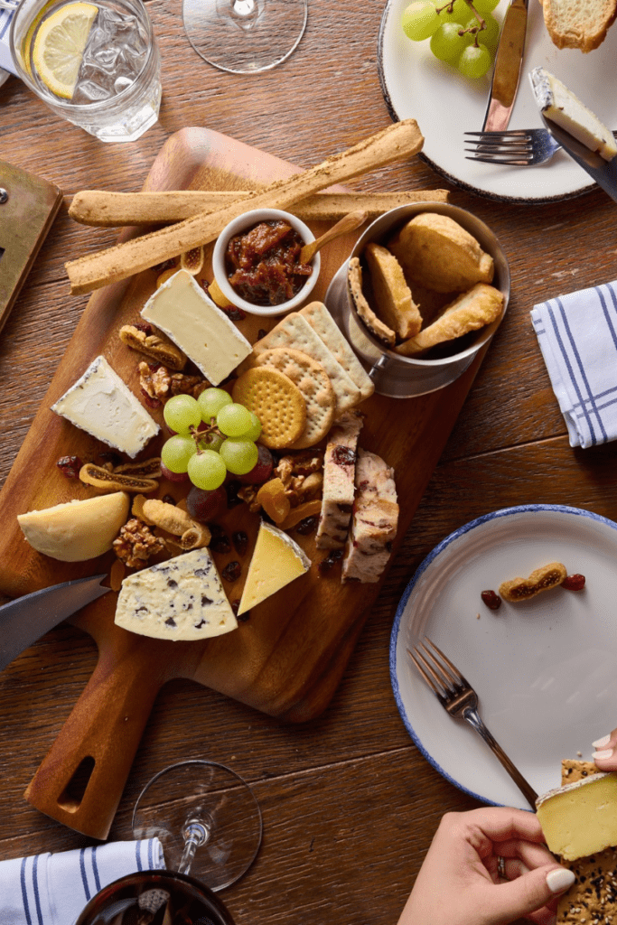 sharing platter at grapeskin