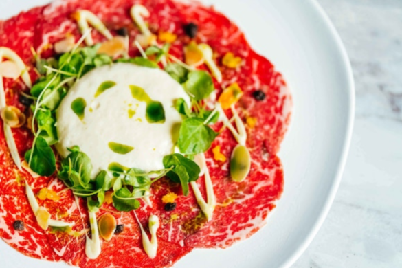 Beef Carpaccio at 53 Dubai