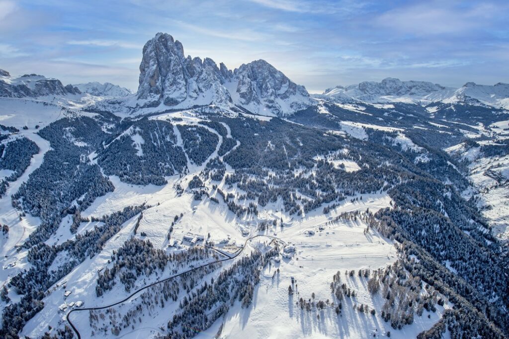 Flug Langkofel Monte Pana@DOLOMITESValgardena