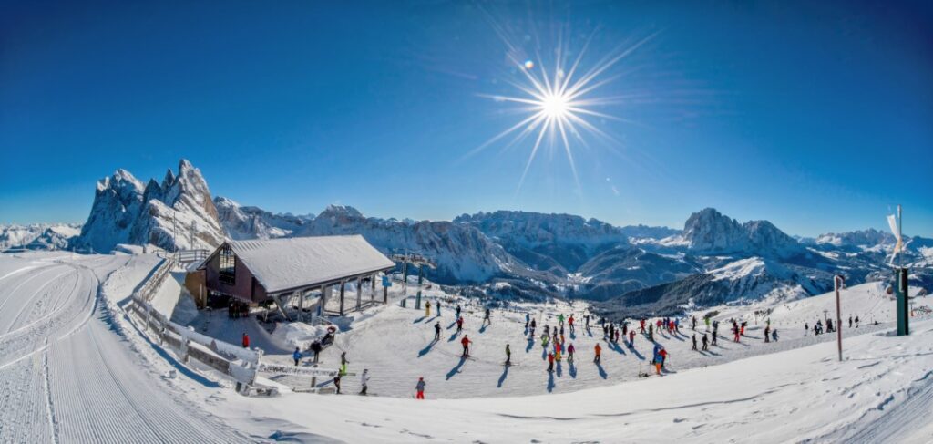 Panoramic view from Seceda©DOLOMITESValGardena