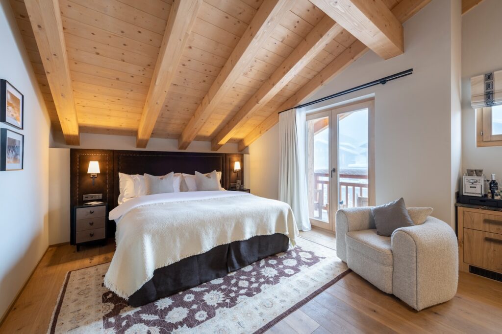 Bedroom in Hotel de Verbier