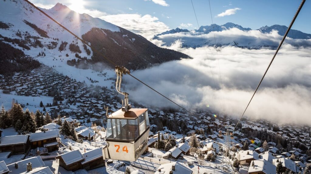 Gondoa above Verbier