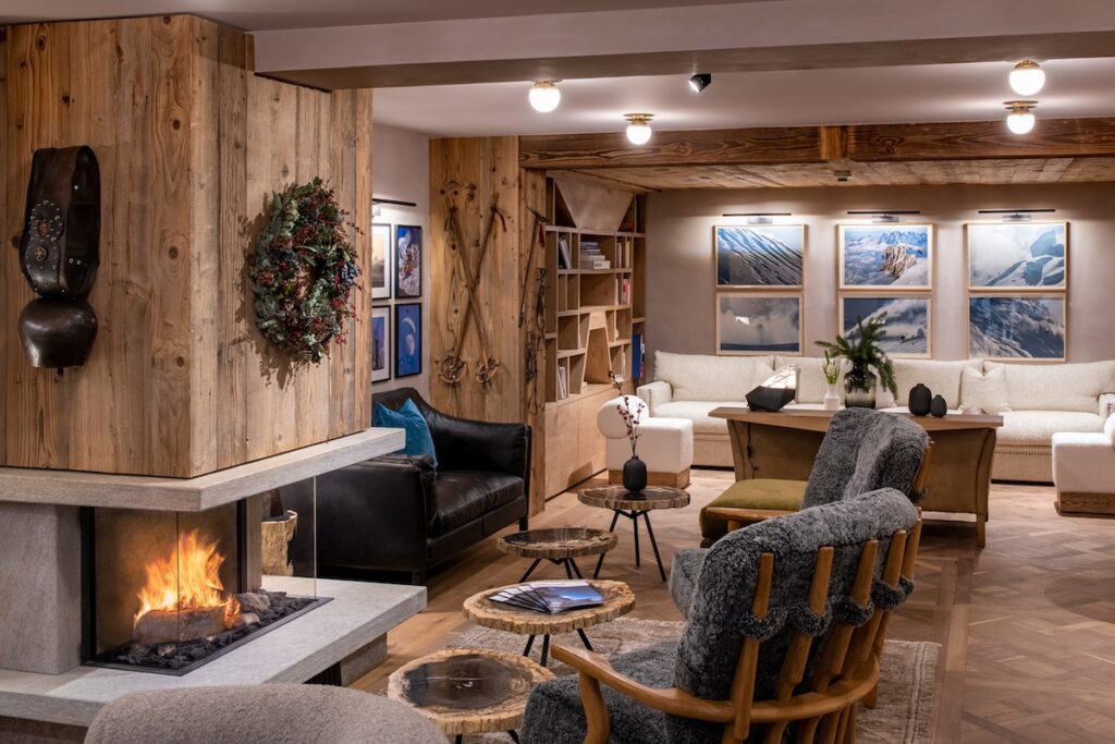 Hotel de Verbier lounge