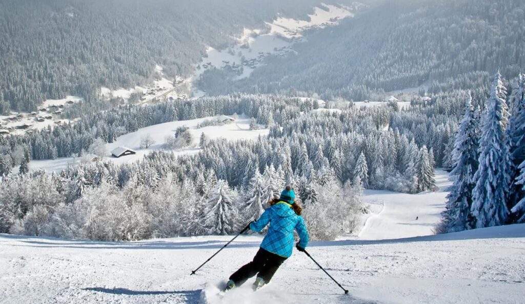 Skier Morzine