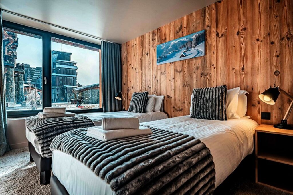 Twin Room Chalet Renard Blanc