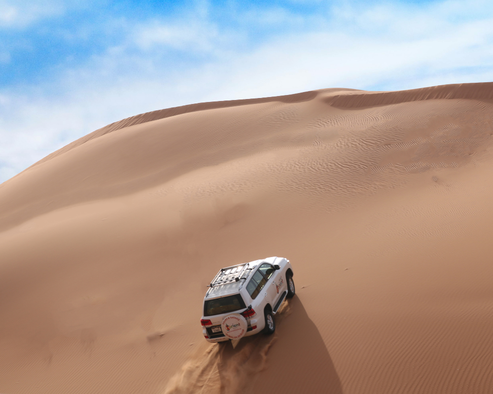 Dune bashing with Orient Tours UAE