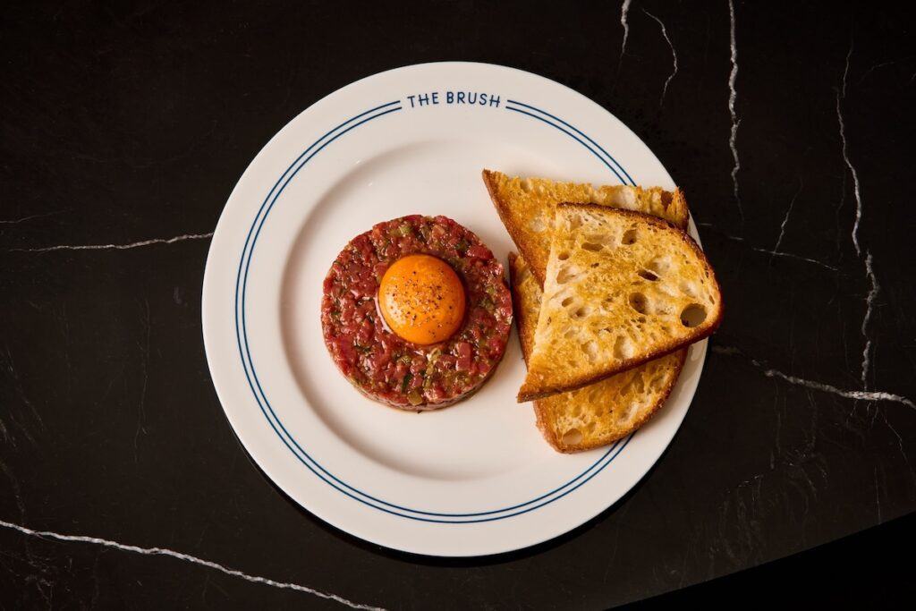 The Brush Steak Tartare Charlie McKay