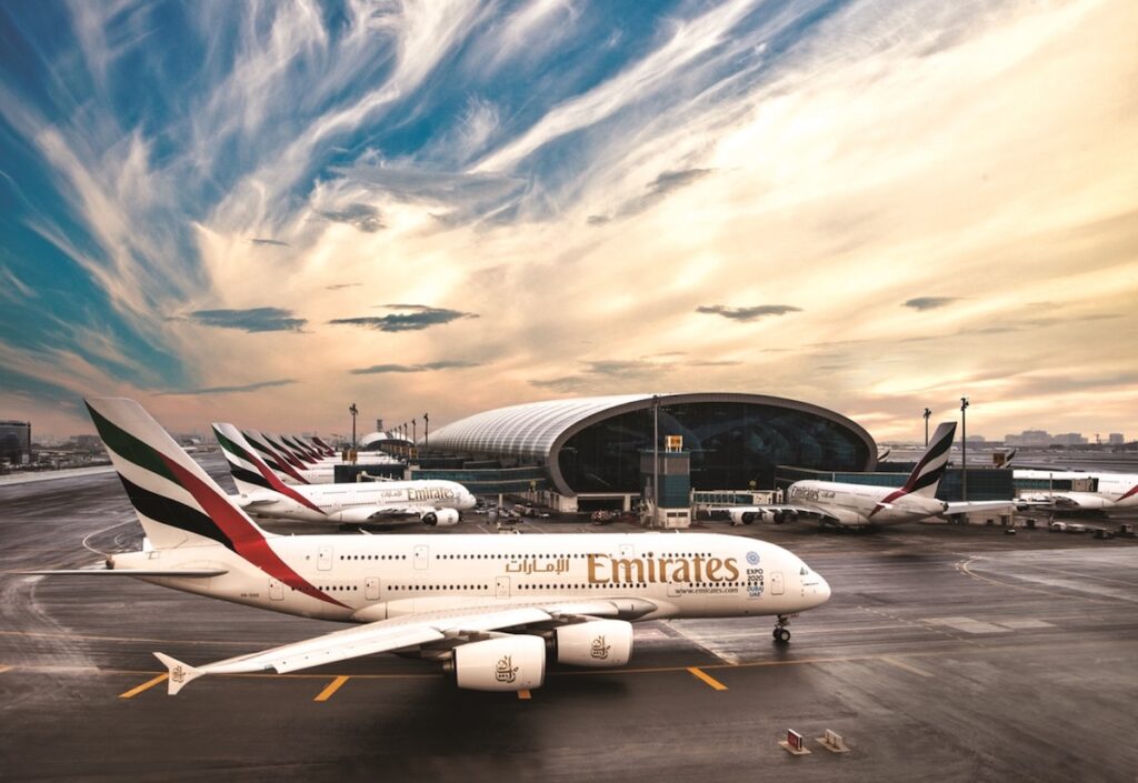 1920 Emirates Airbus A380s in Dubai Airport 363369