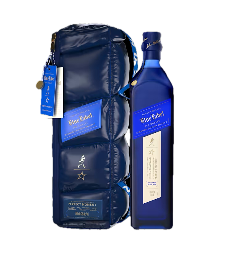 Johnnie Walker Ice Chalet Bottle