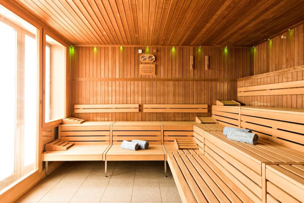 grand hotel des bains sauna